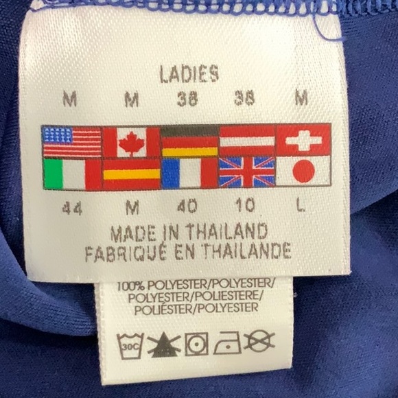 Spyder CYCLING 3/4 SLV TOP - Midnight blue - Picture 13 of 16